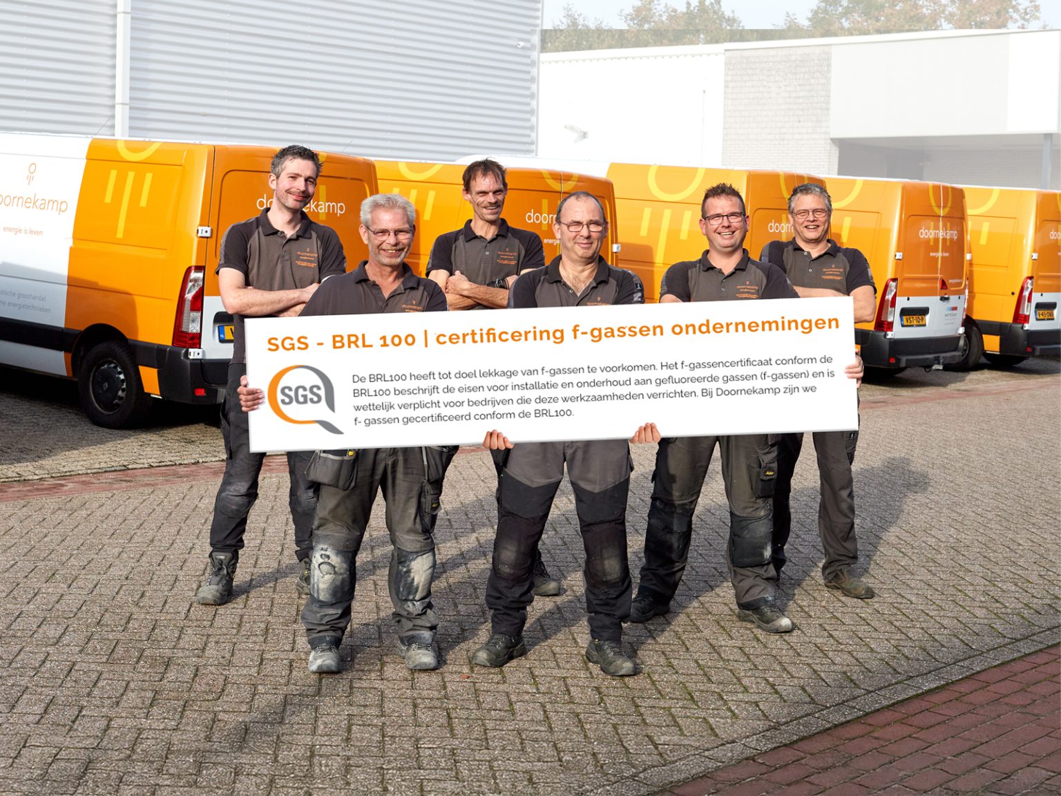 IMG Certificering met mannen